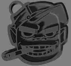 Russel Gorillaz Band Key Chain