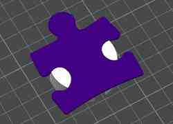 Badge Reel- Piece of the Puzzle