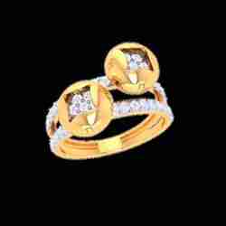 Printable 3D jewelry model of Lady diamond ring