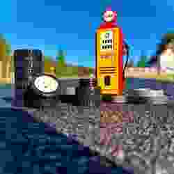 Motorsport Tire Salt & Pepper Shakers