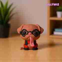 Deadpool Dog Dogpool - Peggy Knitted - Crochet