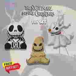 🎁 Special Offer: Buy 2 Models, Get 1 FREE! - Jack -  Oogie - Zero - Knitted Crochet