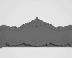 CNC CARVED HEADBOARD AND BED PIECES ROSES