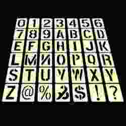 Alphabet Stencils