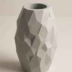 Shattered Crystal Vase