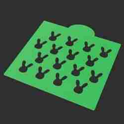 Stencil Rabbit 100mm