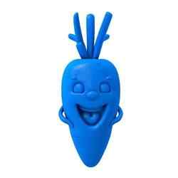 Carrot Character STL / Cute Carrot 3D Model / Funny Vegetable Toy / Cartoon Carrot STL / Printable Carrot Figure / Veggie Character STL / Kawaii Carrot Model