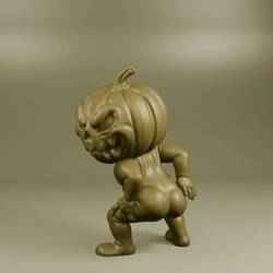 🎃 Twerking Pumpkin – Funny Halloween STL