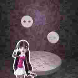 Monster High Draculaura Basic doll Shirt Button replacement