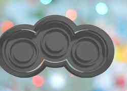 Halloween Triple Eyes Cookie Cutter