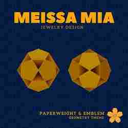 04. Small Dodecahemidodecahedron - Desk Delight – 3D Print File for Polyhedral Paperweight - Versi-Regular Polyhedra Home Decor - Geometric Paperweight - Sacred Geometry Fashion Statement - Platonic Solid Polyhedra