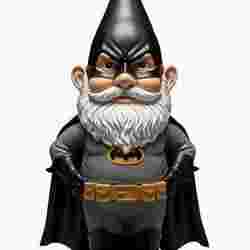 Batman gnome statue