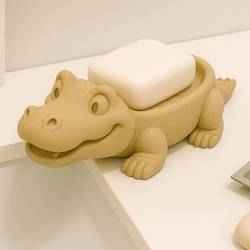 Crocodile Soap Holder – Cute 3D Printed Bathroom Accessory