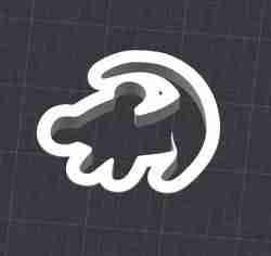 Baby Lion King Cookie Cutter – ~4" STL File