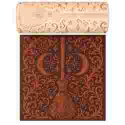 Witch Broom & Stars Halloween Texture Roller STL File – Magical Clay Tool for Pottery, Fondant and Crafts