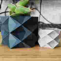 Elmas Saksı &amp; Bitkiler ve Çiçekler için Saksı - Vazo modu