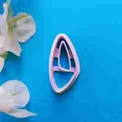 1 pcs earrings v5 clay cutter