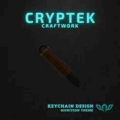 10. 22 Win Mag, 45 Grain - Wincheser USA - Mini Magnum Marvels: .22 Win Mag 45 Grain Winchester USA Ammo Keychain 3D Print File - Military Ammunition - Rimfire Cartridge type Ammunition