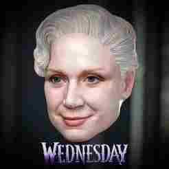 1/6 1/12 Wednesday Season 2 Gwendoline Christie  Larissa Weems Head Headsculpt