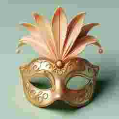 2066 Venetian Carnival Mask Color 3D Model, magic, dragon, serpent, mask, gnome, gorgon, venetian carnival, wild, fox, monster, cat, fair, witch, werewolf, horror, beast, snake, troll, skeleton dance