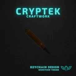 25. .308 Winchester  Ammo - Battlefield Classic: .308 Winchester Ammo Keychain 3D Print File - Military Ammunition - Rimfire Cartridge type Ammunition