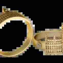 3D Printable Architectural Landmark Ring