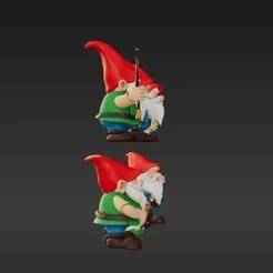 3D Printable Gnome Set - Support-Free Figures for Painting
