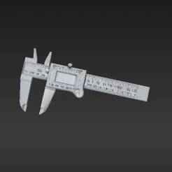 3D Printable Vernier Caliper - 150mm Precision Tool