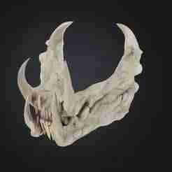 Abyss Maw Xal'Zirath - EDZX (Demonic Jaw Skull Mask)