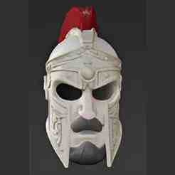 Ancient Spartan Helmet