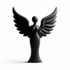 Angel Fairy 3D Print Showpiece – Decorative Sculpture Figurine