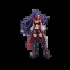 Anime Girl with Knife