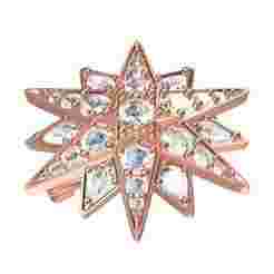 Antique Diamond Star Brooch