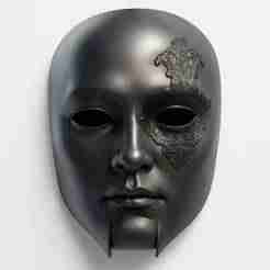 antique style party mask