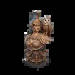 ATHENA BUST 3D MODEL