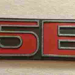 Audi 5E Oldtimer Emblem