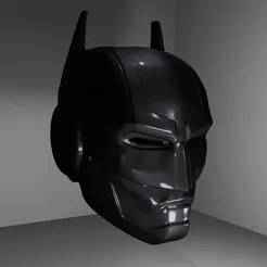 Bat Ranger Inspired Custom Bat Power Ranger Mashup Cosplay Display Chris Bale Wearable Helmet STL File