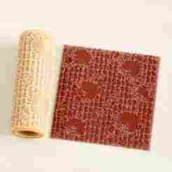 Battle-Damaged Roof Texture Roller STL File – Seamless Texture Roller for Clay, Pottery, Fondant and Crafts