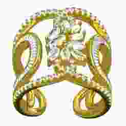 Beautiful Diamond Charm Ring