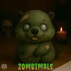 Beaver - Zombimals Collection 👻✨