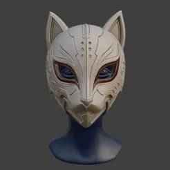 Big Techno Cat Mask