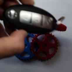 Bike Crank Keychain Version 2