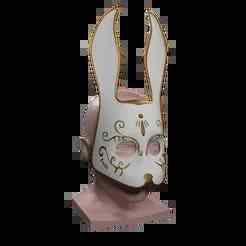 Bioshock - Party Mask Hare for Multi Color Printing