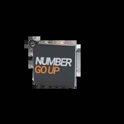 Bitcoin Keychain - Block "Number Go Up"