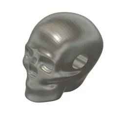 bracelet skull + low poly ( viking style)