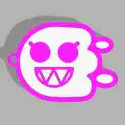 Brawl Stars Colette Hypercharge Keychain // Llavero de Hipercarga Colette Brawl Stars