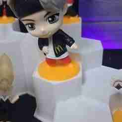 BTS I BTS 7 I TINY I TAN I STAND I COLLECTION I STAND I ARMY I ARMY I SUGA I JIM I JUNGKOOK I 7 PLACES