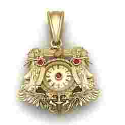 Buy Vintage French ' Il Bat Pour Toi ' Charm / Love Pendant,