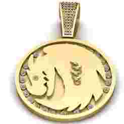 Capricorn Zodiac Pendant