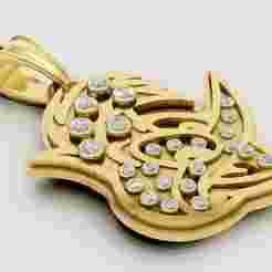 Character Pendant 3D printable model